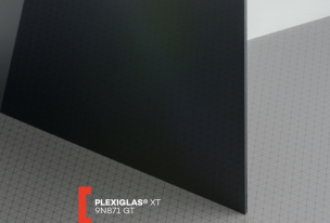 Extrudované plexisklo XT farebné   (hrúbka: 3 mm, farba: čierna, kód farby: 9N871, šírka: 2050 mm, dĺžka: 3050 mm)  