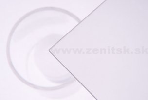 Pieskované plexisklo Plexiglas Satinice SC   (hrúbka: 8 mm, farba: číra, kód farby: 0F00 SC, šírka: 1520 mm, dĺžka: 2030 mm)  