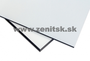 Kompozitná penená PVC doska Palboard   (hrúbka: 5 mm, farba: biela, šírka: 1500 mm, dĺžka: 3050 mm)  