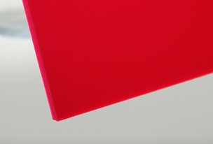 Liate plexisklo GS farebné   (hrúbka: 5 mm, farba: červená, kód farby: 3H25, šírka: 2030 mm, dĺžka: 3050 mm)  