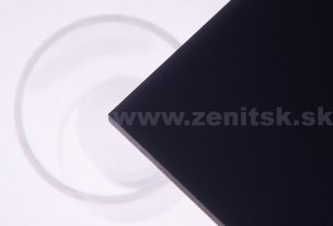 Pieskované plexisklo Plexiglas Satinice DC   (hrúbka: 6 mm, farba: šedá, kód farby: 9H02 DC Graphit, šírka: 2030 mm, dĺžka: 3050 mm)  