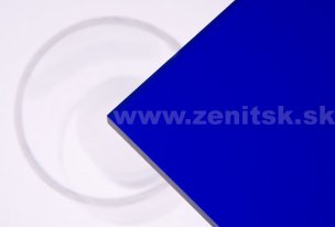 Pieskované plexisklo Plexiglas Satinice DC   (hrúbka: 6 mm, farba: modrá, kód farby: 5C01 DC Sky Blue, šírka: 2030 mm, dĺžka: 3050 mm)  
