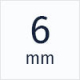 Pre hrúbku 6mm