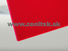 Červené plexisklo Plexiglas GS 3mm 3H01 (priep. 2%) <br/><span...