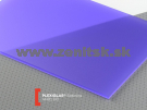 Pieskované plexisklo Plexiglas Satinice 6mm fialová 4H01 DC (plum)...