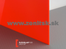 Červené plexisklo Plexiglas GS 3mm 3H67 (priep. 3%) <br/><span...