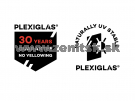 Číre plexisklo Plexiglas XT 3mm 0A00 <br/><span...