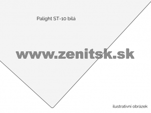 Penená PVC doska Palight 19mm biela ST-10   (šírka: 1560 mm, dĺžka: 3050 mm) 