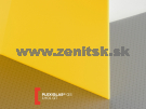 Žlté plexisklo Plexiglas GS 3mm 1H01 (priep. 22%) <br/><span...