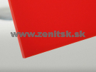 Červené plexisklo Plexiglas GS 3mm 3H67 (priep. 3%) <br/><span...