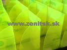 Fluorescentné zelené plexisklo Plexiglas FLUORESCENT 3mm 6C02...