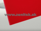 Červené plexisklo Plexiglas GS 5mm 3H25 (priep. 4%) <br/><span...