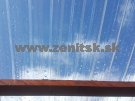 Trapézová polykarbonátová doska 76/18 číra hladká Macrolux 0,8mm...