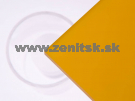 Pieskované plexisklo Plexiglas Satinice 6mm oranžová 2H08 DC...
