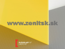 Žlté plexisklo Plexiglas XT 3mm 1N870 (priep. 22%) <br/><span...