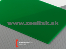 Zelené plexisklo Plexiglas GS 3mm 6H01 (priep. 7%) <br/><span...