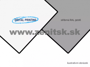 ZenitBOND 3mm Al 0,3 print RAL9016 / strieborný RAL9006