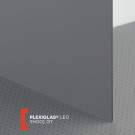 Plexisklo Plexiglas LED (nasvietenie plochou)  , 3 mm , Black&white , 9H001 , 2030 mm , 3050 mm    , Liate