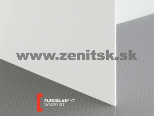 Biele plexisklo Plexiglas XT 3mm WN297 (priep. 3%)   (šírka: 1520 mm, dĺžka: 2050 mm) 