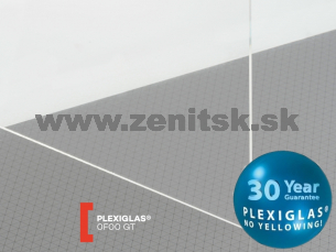 Číre plexisklo Plexiglas GS 10mm 0F00   (šírka: 1520 mm, dĺžka: 2030 mm) 