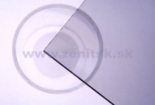 Exolon mono 2UV - plný polykarbonát s obojstranným UV filtrom (predtým Makrolon)   (hrúbka: 3 mm, farba: šedá, šírka: 2050 mm, dĺžka: 3050 mm)  