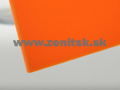 Oranžové plexisklo Plexiglas GS 3mm 2H02 (priep. 6%) <br/><span...