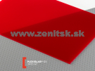 Červené plexisklo Plexiglas GS 3mm 3H55 (priep. 6%) <br/><span...