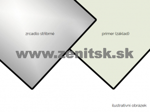 ZenitBOND 3mm Al 0,3 zrkadlo / primer   (šírka: 1220 mm, dĺžka: 3050 mm) 