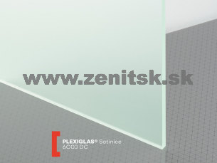 Pieskované plexisklo Plexiglas Satinice 6mm zelená 6C03 DC (ice green)   (šírka: 2030 mm, dĺžka: 3050 mm) 