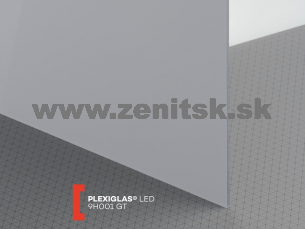 Nasvetľovacie plexisklo Plexiglas LED  Black&white 3mm 9H001   (šírka: 1010 mm, dĺžka: 2050 mm) 