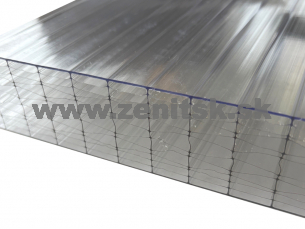 Komôrkový polykarbonát Exolon HX/32 číry   (šírka: 2100 mm, dĺžka komôrok: 6000 mm) 