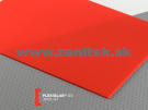 Červené plexisklo Plexiglas GS 3mm 3H01 (priep. 2%) <br/><span...