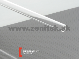 Rúra Plexiglas XT 13/10 číra 0A070   (dĺžka: 2000 mm) 