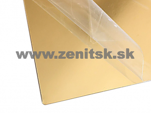 Plexisklo zrkadlo 3mm zlaté   (šírka: 1520 mm, dĺžka: 2050 mm) 