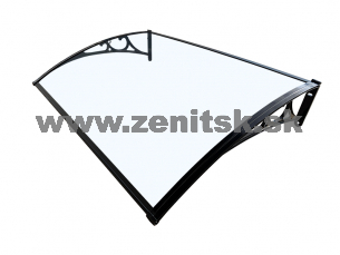 Strieška Zenit Exclusive čierna/číra Strieška Zenit Exclusive čierna/číra