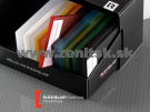 Pieskované plexisklo Plexiglas Satinice 6mm oranžová 2H08 DC...
