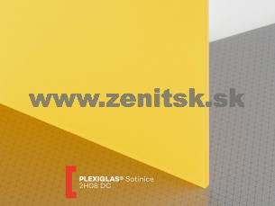 Pieskované plexisklo Plexiglas Satinice 6mm oranžová 2H08 DC (mandarin)   (šírka: 2030 mm, dĺžka: 3050 mm) 
