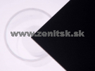 Pieskované plexisklo Plexiglas Satinice 3mm čierna 9H01 SC (black...