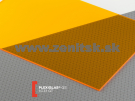 Žlté plexisklo Plexiglas GS 3mm 1C33 (priep. 63%) <br/><span...