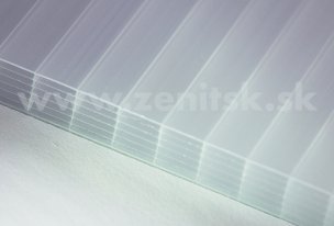 Komôrkový polykarbonát Macrolux 7/16 - 16   (hrúbka: 16 mm, farba: opál / biela / mliečna, šírka: 2100 mm, dĺžka: 1000 mm)  
