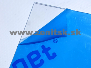A-PET Axpet 3mm číry   (šírka: 1250 mm, dĺžka: 2050 mm) 
