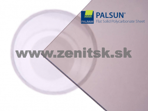 Plný polykarbonát Palsun mono 2UV bronz 4mm   (šírka: 2100 mm, dĺžka: 4000 mm) 