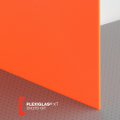 Extrudované plexisklo XT farebné  , 3 mm , oranžová , 2N170 , 2050 mm , 3050 mm      