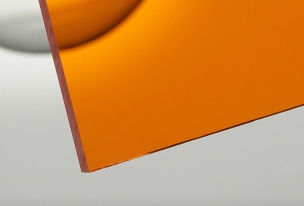 Liate plexisklo GS farebné   (hrúbka: 3 mm, farba: oranžová, kód farby: 2C04, šírka: 2030 mm, dĺžka: 3050 mm)  