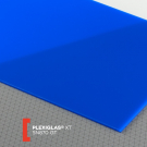 Extrudované plexisklo XT farebné  , 3 mm , modrá , 5N870 , 2050 mm , 3050 mm      