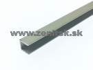 Al U profil BASIC pre LED LGP svetelný panel obojstranný 8x8mm...