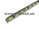 Al U profil BASIC pre LED LGP svetelný panel obojstranný 8x8mm...