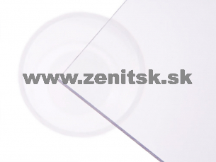 Plný polykarbonát Impex mono 2UV číra 4mm   (šírka: 2030 mm, dĺžka: 2050 mm) 