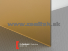 Pieskované plexisklo Plexiglas Satinice 6mm bronz 8C01 DC (terra)...