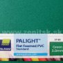 Penená PVC doska Palight  , 3 mm , zelená , ST-80 , 1220 mm , 2440 mm      